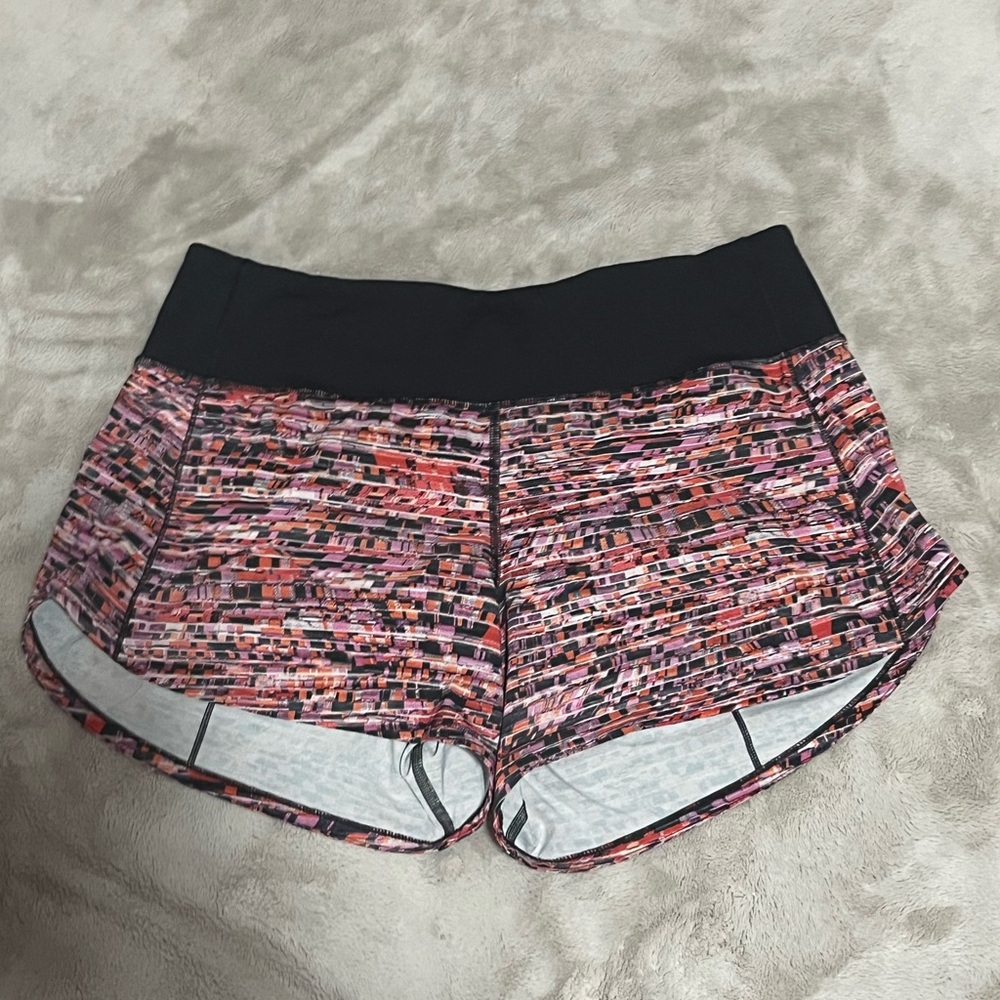 Lululemon Women's Multicolor Patterned Shorts